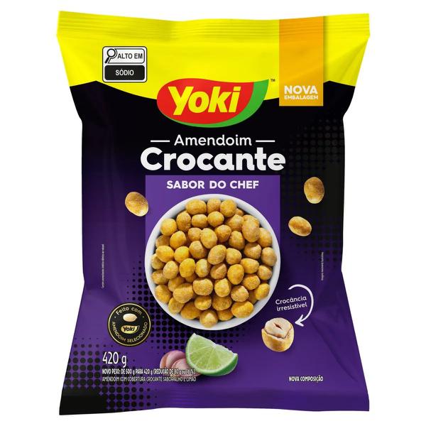 AMENDOIM YOKI 420G SABOR DO CHEF