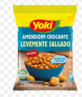 AMENDOIM YOKI COB.CROC.LEV.SALGADO 120G
