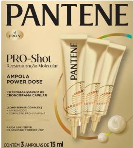 AMPOLA TRAT PANTENE 3X15ML REEST MOLECULAR