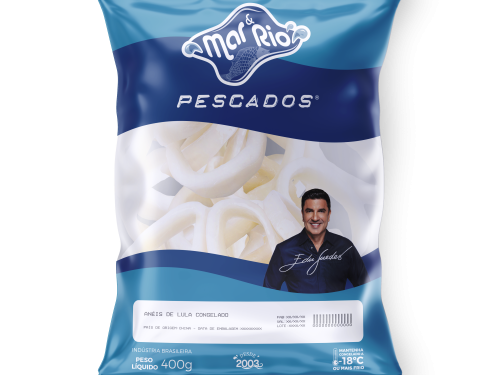 LULA EM ANEIS CONGELADO PERUANA 400G 20UND