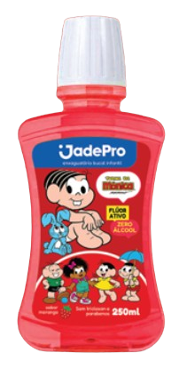ANTI-S.BUCAL JADE PRO TURMA DA MONICA ZERO ALCOOL 250ML