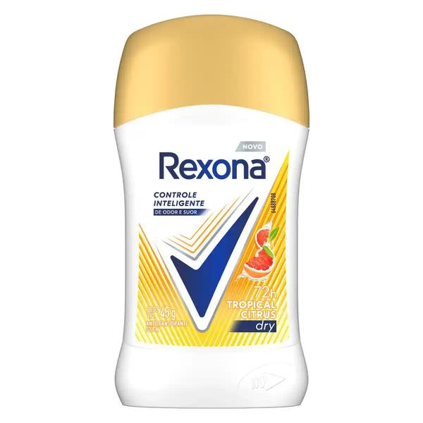 DESOD.REXONA STICK TROPICAL CITRUS DRY 45G