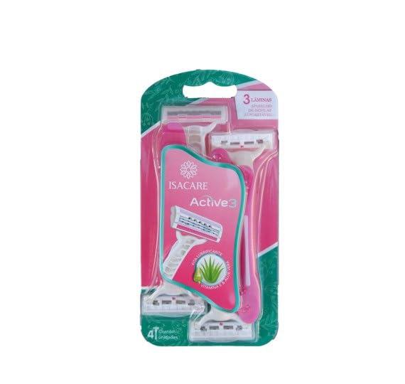 Aparelho Barbear Isacare Breeze 4/3 Laminas