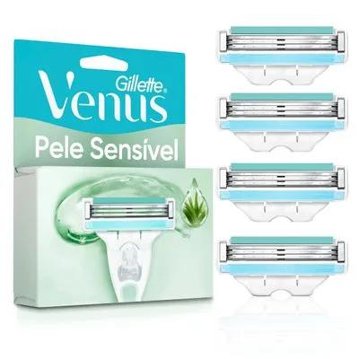 Carga Gillette Venus Sensivel 4Un
