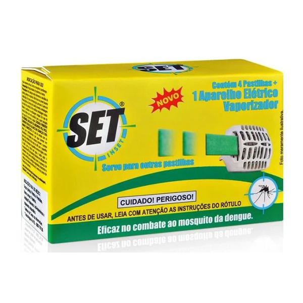INSETICIDA MAT INSET PASTILHA REFIL