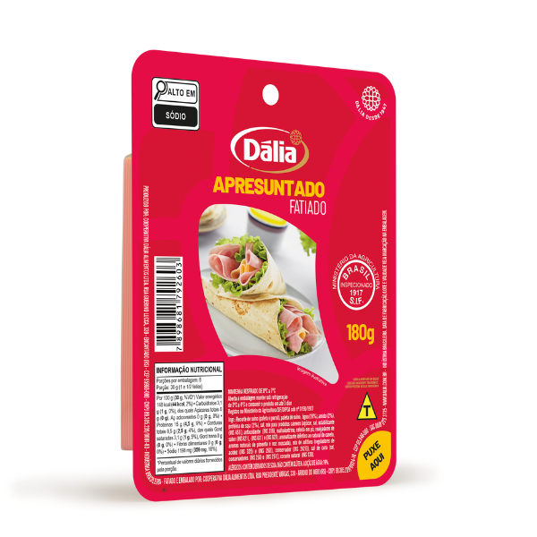 APRESUNTADO DALIA 180G FATIADO