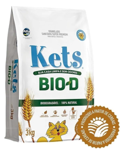 AREIA ALFA PET KETS BIO-D 3KG