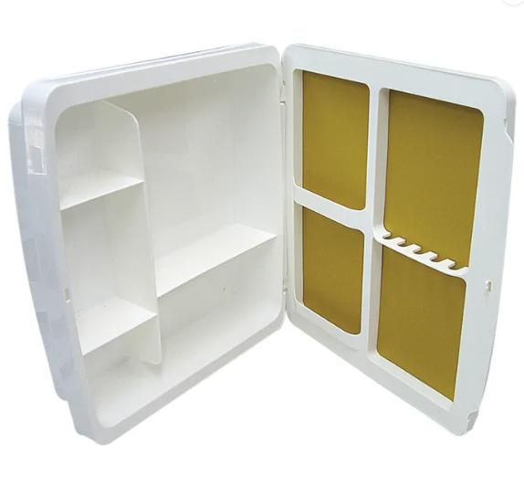 ARMARIO PLASTICO 34X37X10 BRANCO HERC