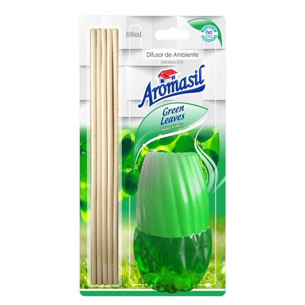 DIFUSOR AROMASIL 100ML GREEN LEAVES #