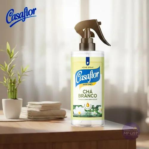 HOME SPRAY CASAFLOR CHA BRANCO 240ML
