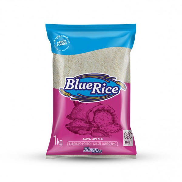 ARROZ BLUE RICE BENEF BRANCO TP1 1KG