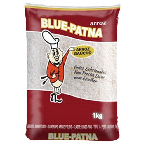 Arroz Branco Blue Patna Tipo 1 1kg