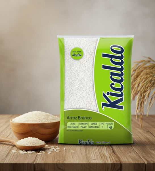ARROZ KICALDO BRANCO 1KG
