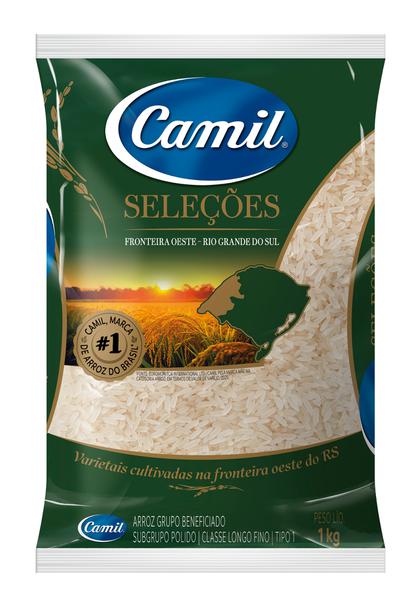 ARROZ CAMIL SELECOES 1KG FRONTEIRA OESTE