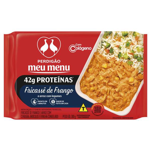 PRATO PRONT.PERDIGAO FRICASSE FGO ARROZ/LEG.300G