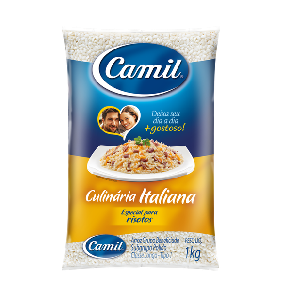 ARROZ CAMIL CULINÁRIA ITALIANA 1KG