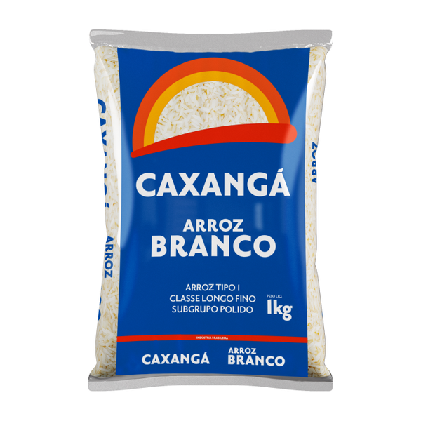 ARROZ CAXANGA BRANCO 1KG