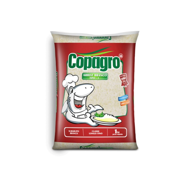 Arroz Branco Copagro 1kg
