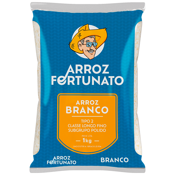 ARROZ BRANCO 1KG FORTUNATO