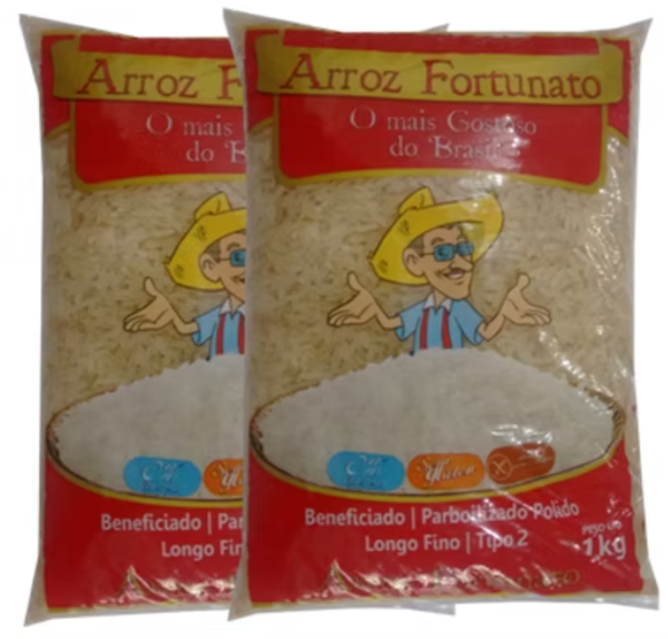 ARROZ PARBOILIZADO FORTUNATO TP02 1KG