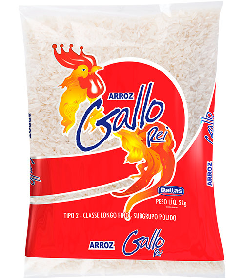 ARROZ GALLO REI TP2 5KG*