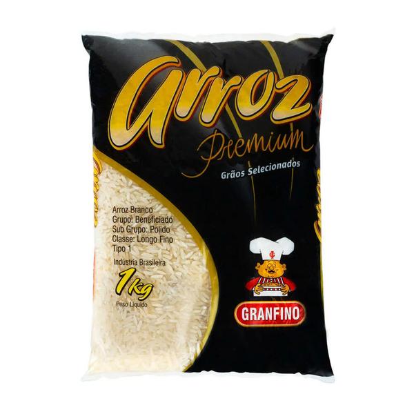 ARROZ BRANCO T1 PREMIUM GRANFINO PCT 1kg