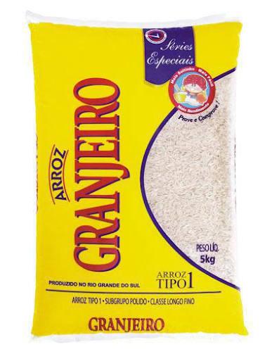 ARROZ GRANJEIRO BRANCO TP1 5KG C/6