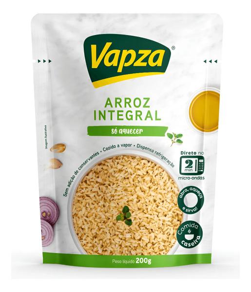 ARROZ INTEGRAL SO AQUECER VAPZA 200G