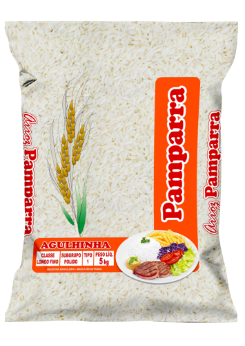 Arroz Pamparra Agulhinha Tipo 1 5kg