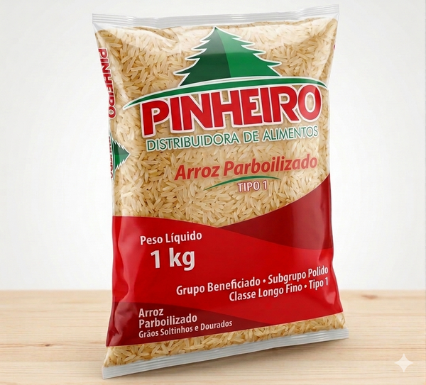 ARROZ PINHEIRO 1KG PARBOILIZADO