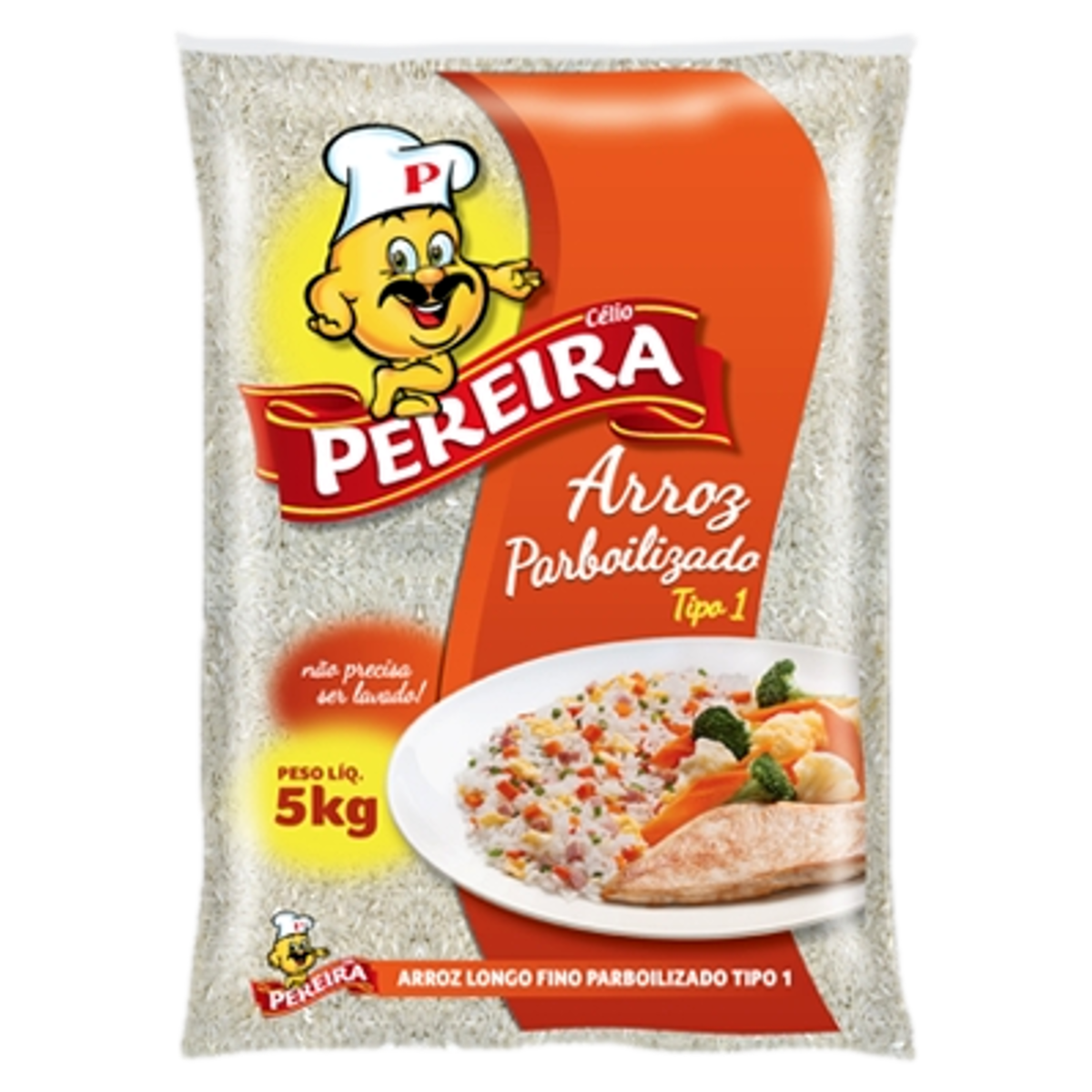 ARROZ PEREIRA TP 1 5KG PARBOILIZADO