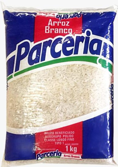 ARROZ PARCERIA 1KG BRANCO