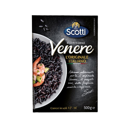 ARROZ RISO SCOTTI PRETO INTEGRAL 500G