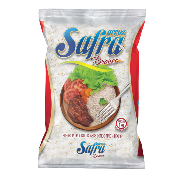 ARROZ SAFRA BRANCO 1KG