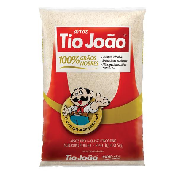 ARROZ BRANCO TIO JOAO T-1 5kg