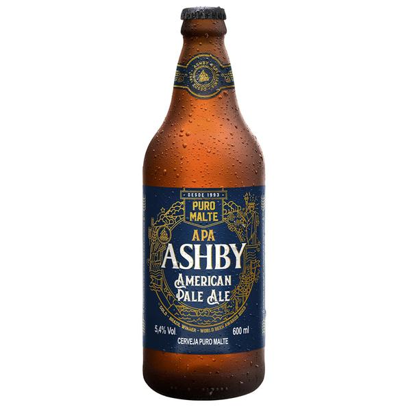 CERVEJA PURO MALTE EXTRA ASHBY PALE ALE 600ML