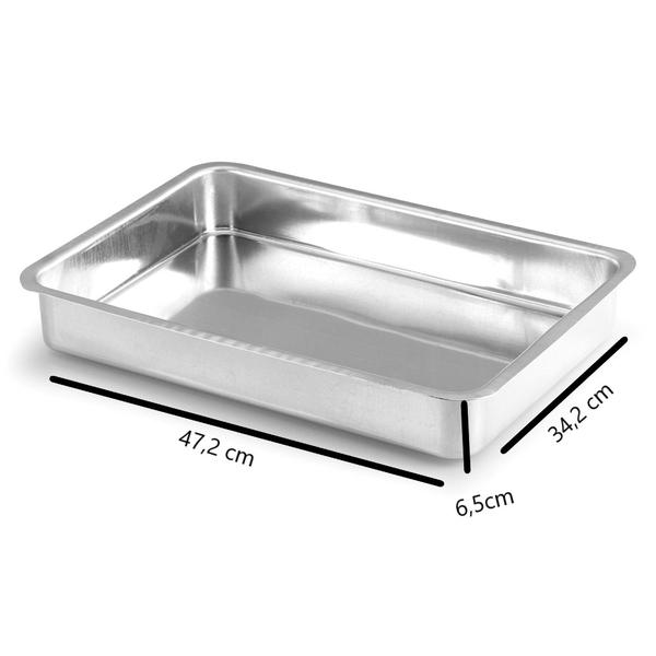Assadeira Retangular Antiaderente Bigsul 32cm-Shelf Indeterminado-Bigsul