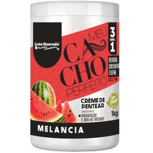 CREME DE PENTEAR GOTA DOURADA 1000G CACHO MELANCIA