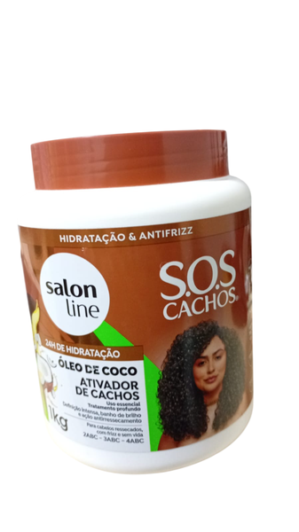 Cr Ativador Cachos Pt Salon Line 1kg
