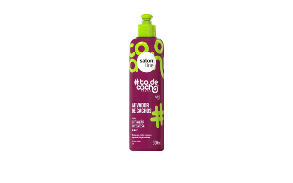 ATIVADOR CACHOS SALON LINE TODECACHO DEFINICAO VOLUME 300ML