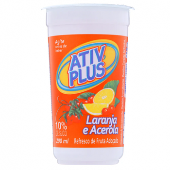 REFRESCO ATIV PLUS LARANJA E ACEROLA CP