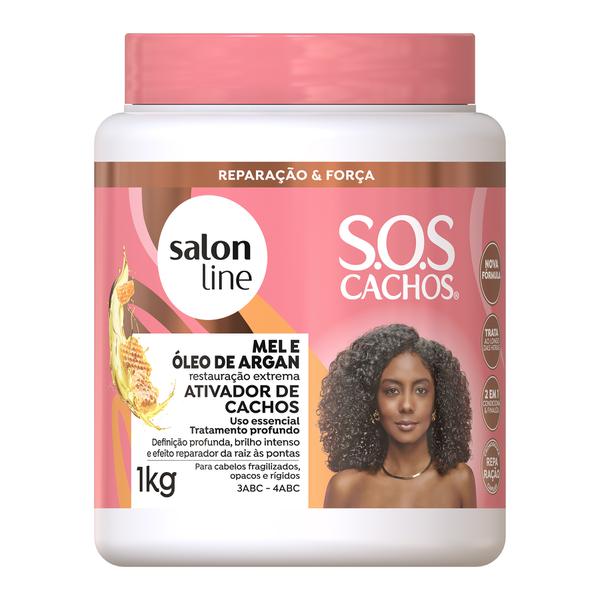 ATIVADOR SALON LINE SOS CACHOS MEL 1KG