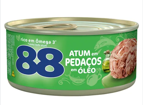 ATUM 88 140G PEDACO OLEO CALDO VEG