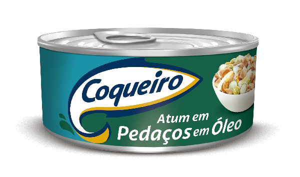 ATUM COQUEIRO PEDACOS EM OLEO 480G