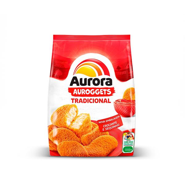 EMPANDOS DE FRANGO CONGELADO AURORA AUROGGETS TRANDICIONAL 275G