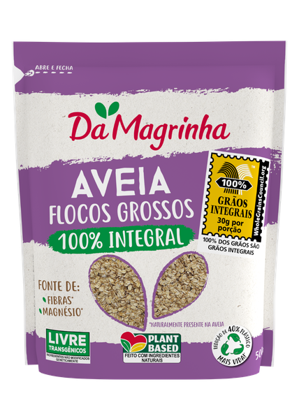 AVEIA DA MAGRINHA EM FLOCOS GROSSOS 500G