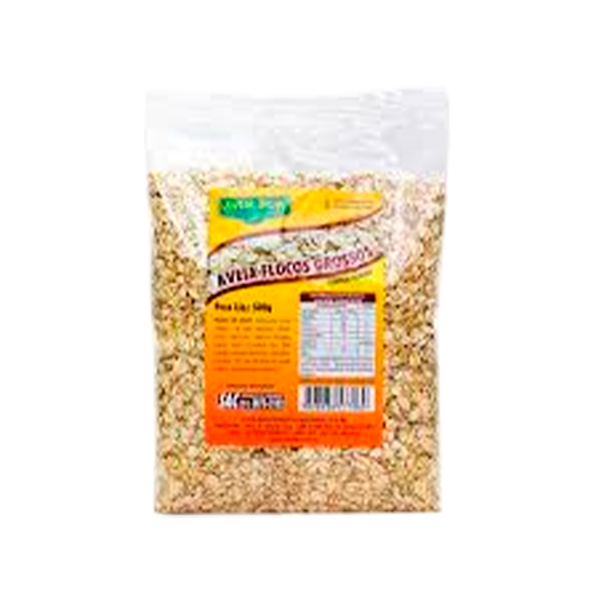 AVEIA EM FLOCOS GROSSOS BEM ESTAR PCT 500G