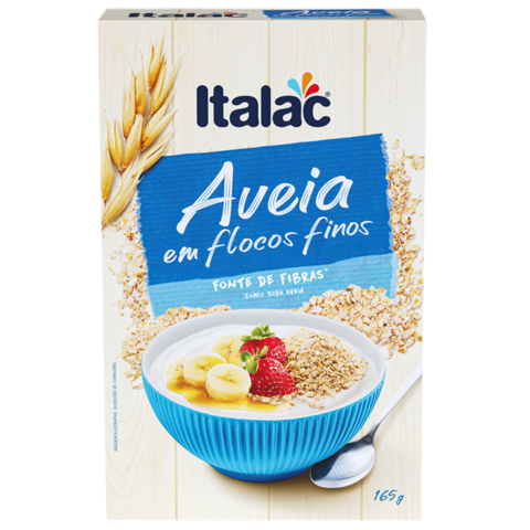 AVEIA ITALAC FLOCOS FINOS 165G