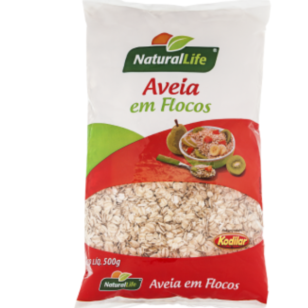 AVEIA FLOCOS INT NATURAL LIFE PCT 500g GROSSO