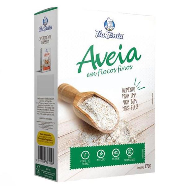 AVEIA FLOCOS FINOS TIA SONIA 170GR